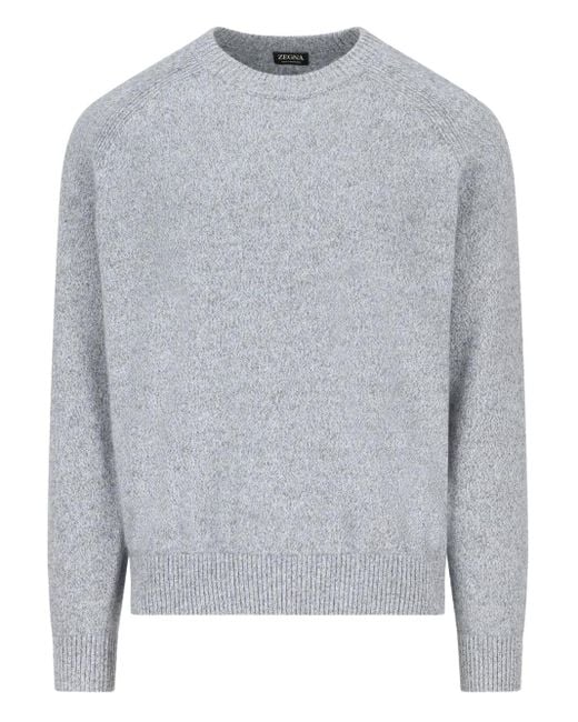 メンズ Zegna クルーネック セーター Gray
