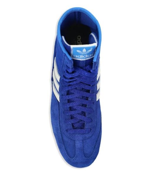 Adidas Blue Rasant Mid Sneakers