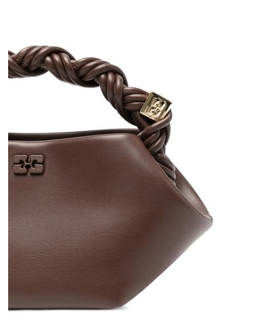 Ganni Brown Tote Bags