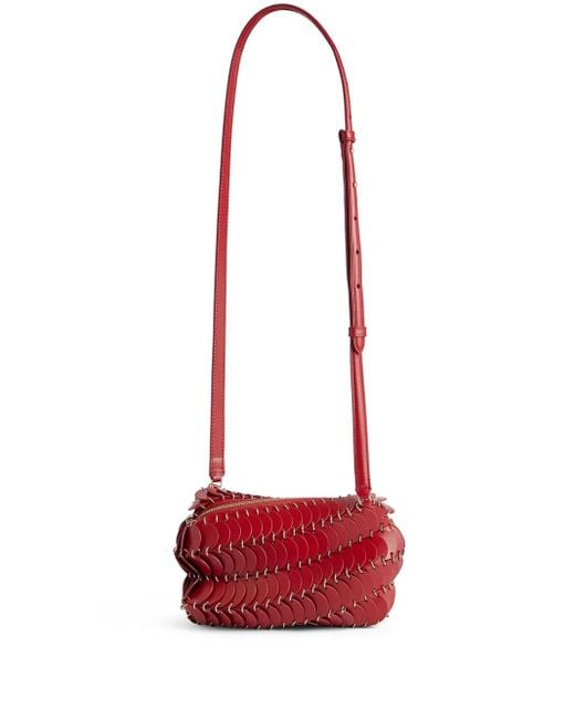 Rabanne Red Paco Shoulder Bag