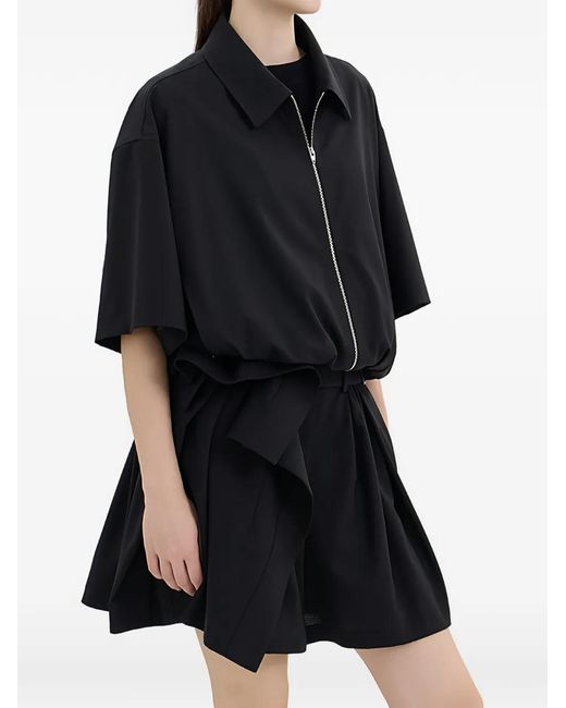 Camicia Con Zip di Juun.J in Black