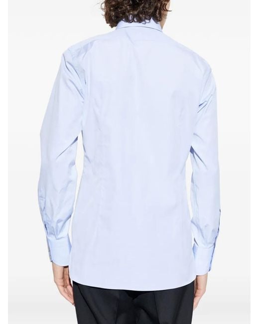 Tom Ford Blue Buttoned Shirt for men
