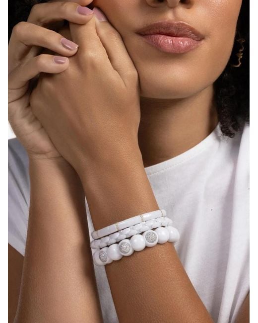 ’ROBERTO DEMEGLIO White Pura Diamond Bracelet