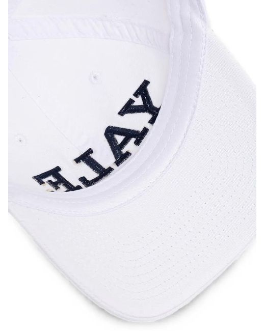Sporty & Rich White Yale Classic Embroidered Cap