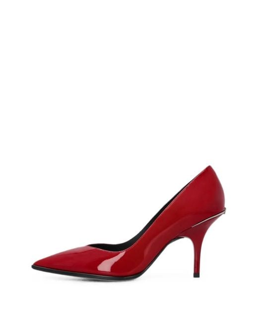Pinko Red Patent-Leather Pumps