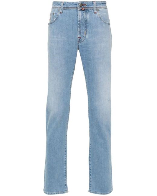 Jeans slim Bard di Jacob Cohen in Blue da Uomo