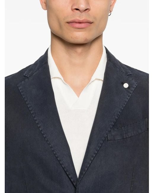 Luigi Bianchi Blue Jackets for men