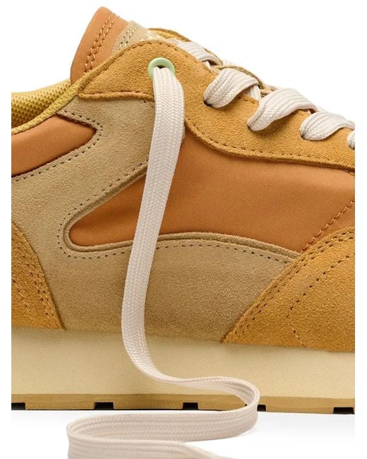 HOFF Natural City Retro Panelling Lace-Up Sneakers