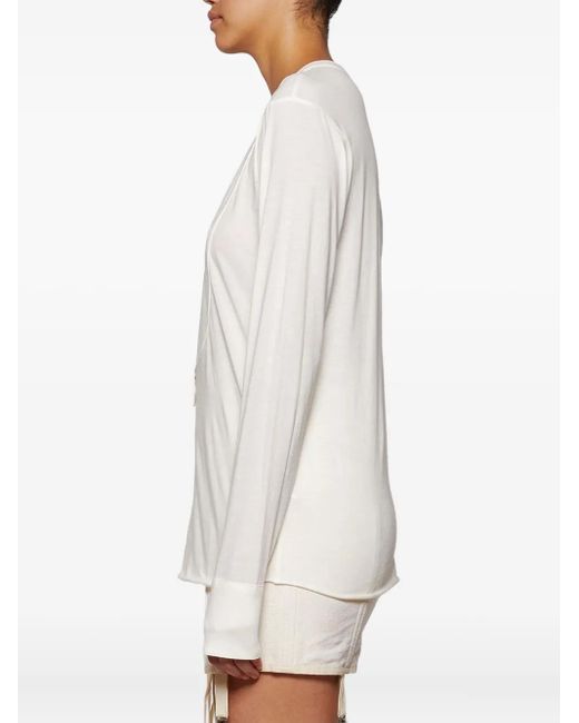 ANGELICA MONTINI STUDIOS White Button-Front Top