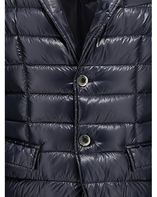 Herno Blue Quilted Padded Jacket