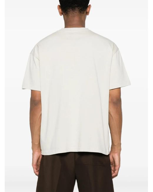 A_COLD_WALL* White * Essentials Small Logo T-shirt for men