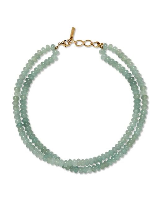 Jennifer Behr Green Veronica Quartz Necklace
