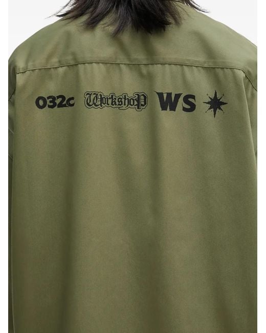 Camisa Steaming Optional 032c de color Green