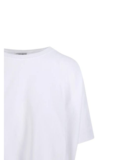 Roberto Collina White Short-Sleeve Crew-Neck T-Shirt