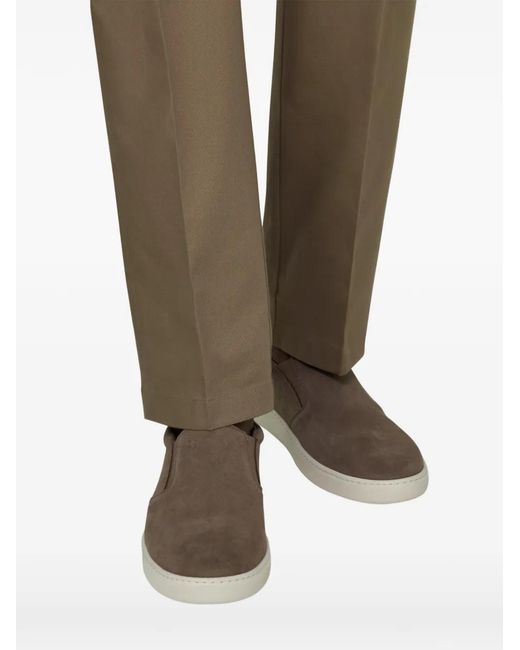 Boggi Brown Heritage Slip-Ons for men