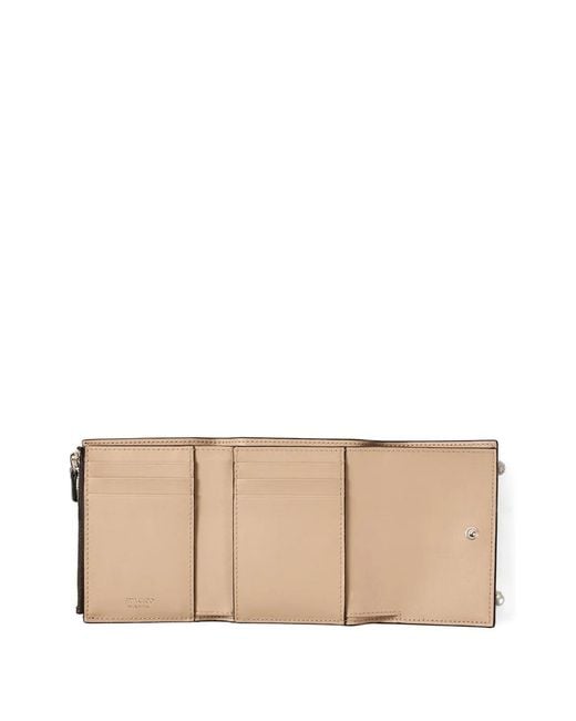 Jimmy Choo Brown Marinda Bow Wallet