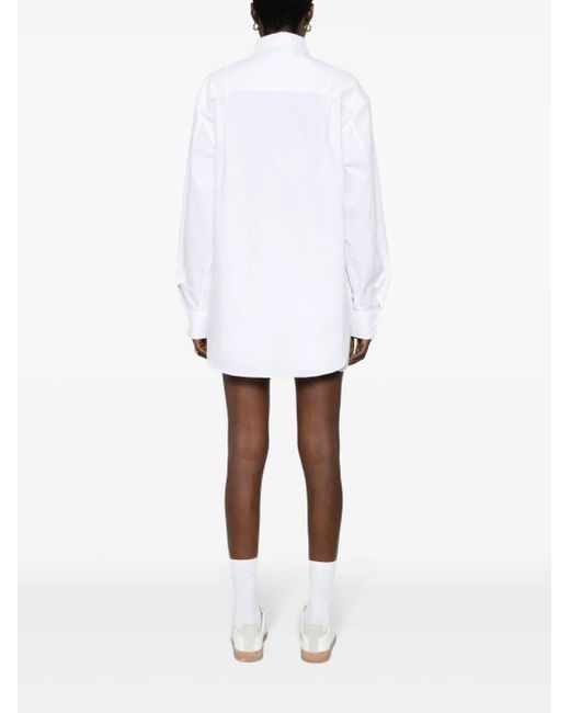 ANDAMANE White Robbie Long-Sleeve Shirt