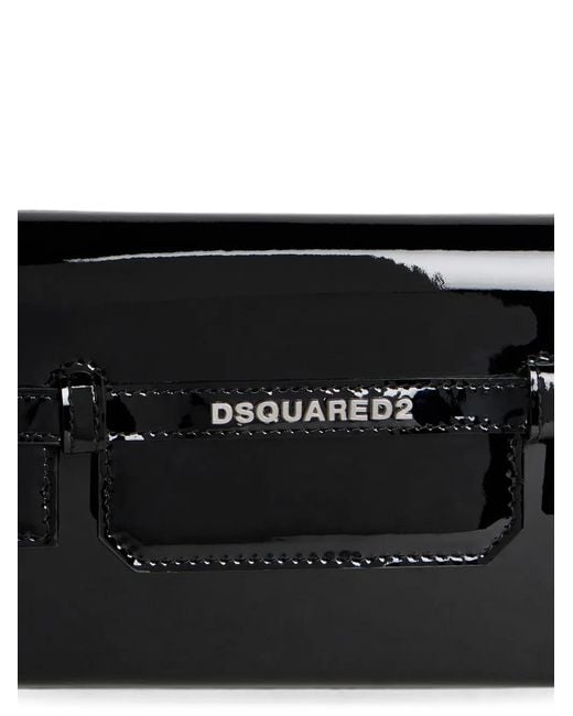 DSquared² Black Chic Night Clutch