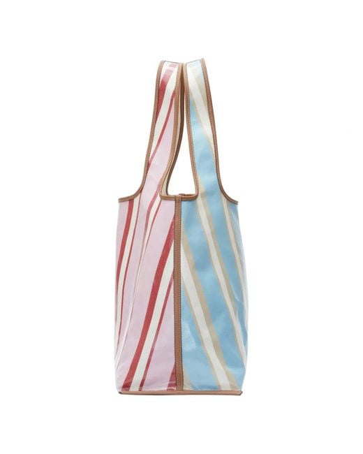 3.1 Phillip Lim Blue Striped Tote Bag