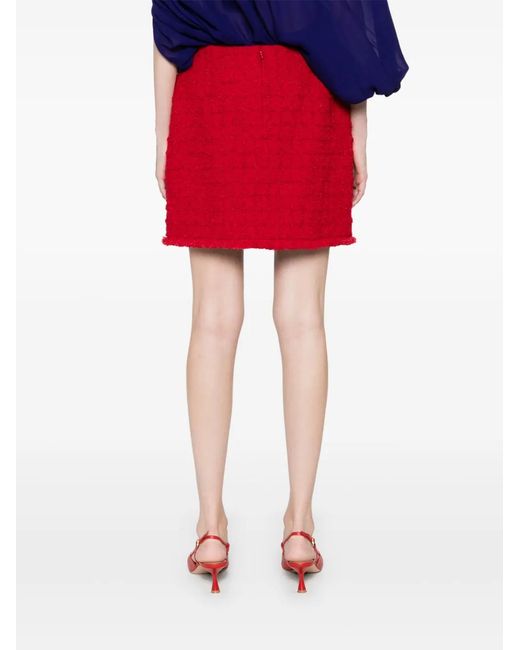 Versace Red Skirts