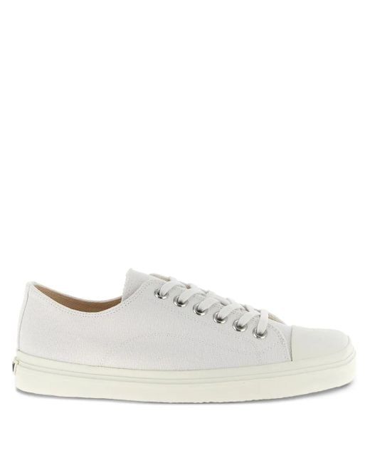メンズ Moschino Edge スクエアトゥ スニーカー White