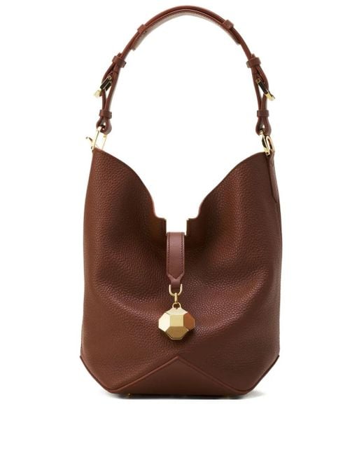 Lanvin Brown Leather Bucket Bag