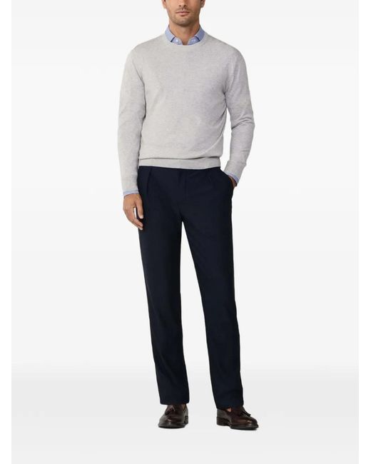Hackett Gray Pull À Détail De Patch for men