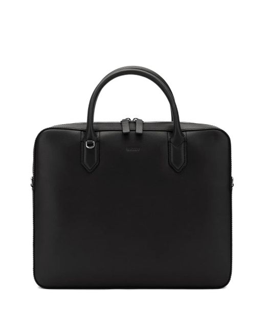 Bally Leren Aktetas in het Black voor heren