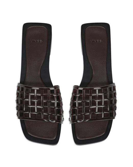 Vince White Barbara Mesh Stud Sandals