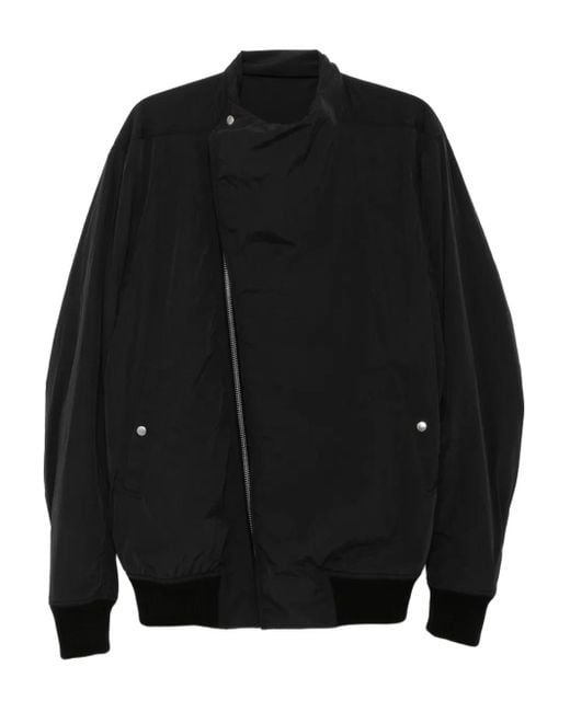 Rick Owens Black Hollywood Flight Jacket for men