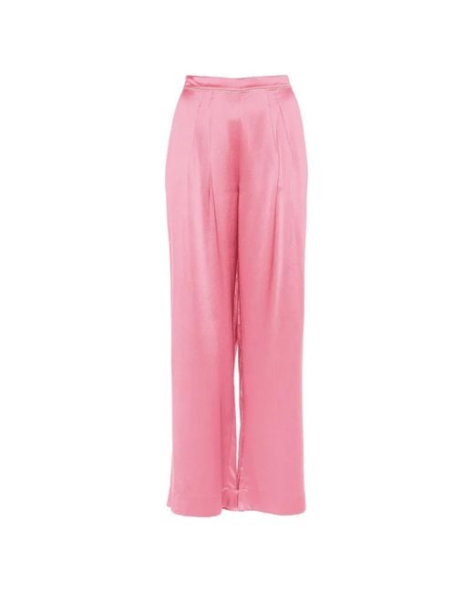 Eres Event Pyjamabroek Met Plooien in het Pink