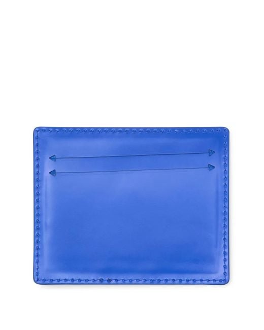 Adererror Blue Leather Card Holder