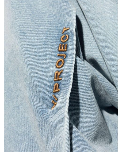 Veste à logo brodé Y. Project pour homme en coloris Blue