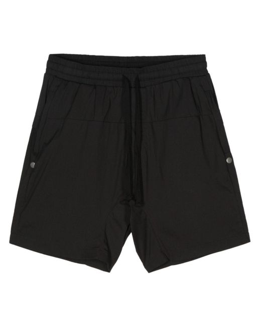Thom Krom Black Drawstring-waist Cargo Shorts