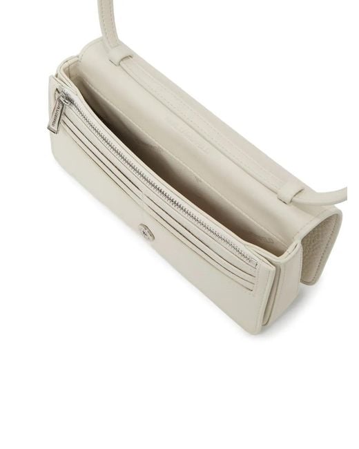 Karl Lagerfeld White Mini K/Autograph Cross Body Bag