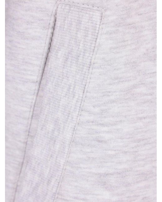 Brunello Cucinelli White Zipped Sweatshirt for men