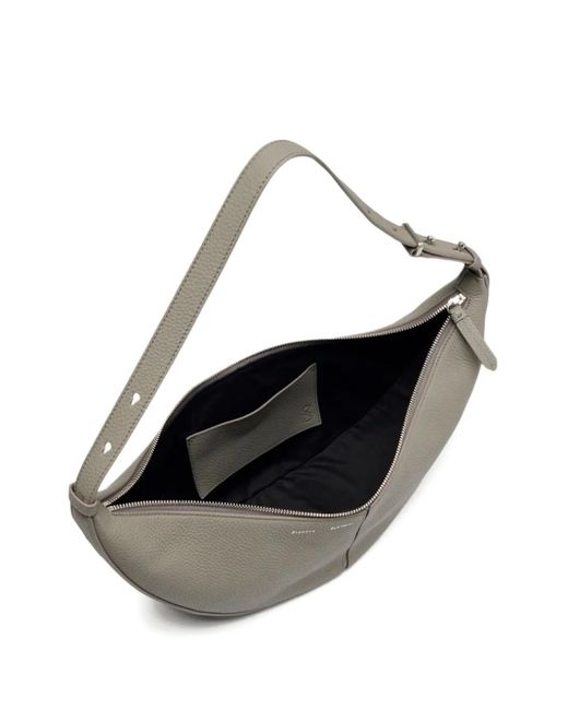 Bolso de hombro Slide granulado Proenza Schouler de color Gray