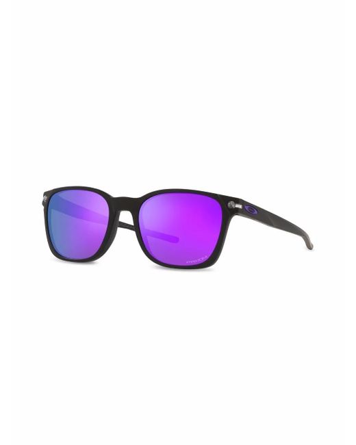 Oakley Purple Ojector Rectangle-Frame Sunglasses for men
