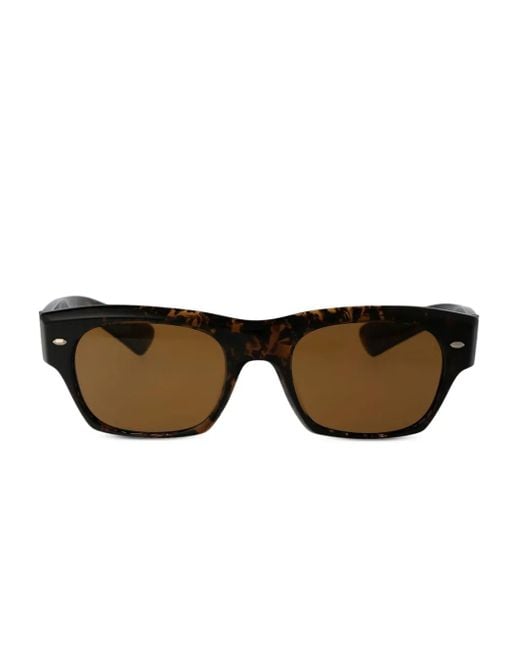 Oliver Peoples Brown Kasdan Sonnenbrille