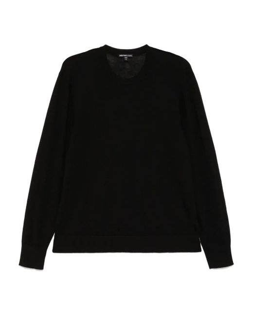James Perse Black Ultrafine Cashmere T-Shirt for men