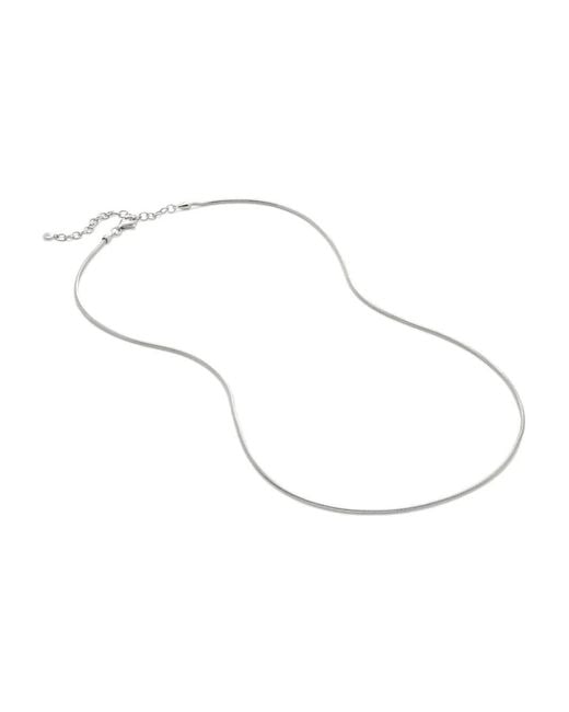 Monica Vinader Natural Snake-Chain Necklace