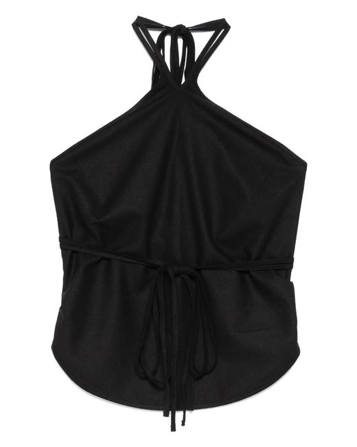 Baserange Black Mar Top