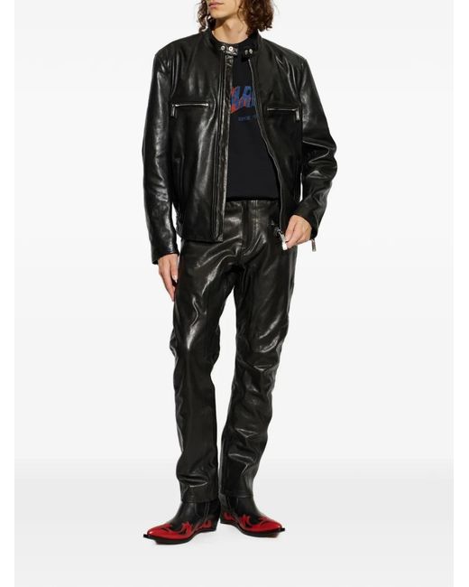 DSquared² Black Zip-Fastening Jacket for men
