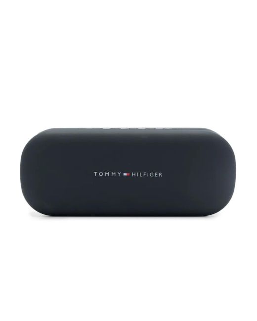 Tommy Hilfiger Gray Logo-Embossed Square-Frame Sunglasses for men