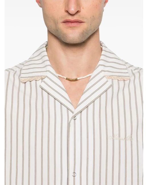 Nanushka White Maxton Shirt for men