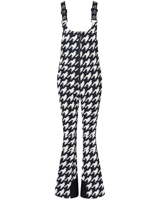 Perfect Moment White Houndstooth Pattern All-In-One