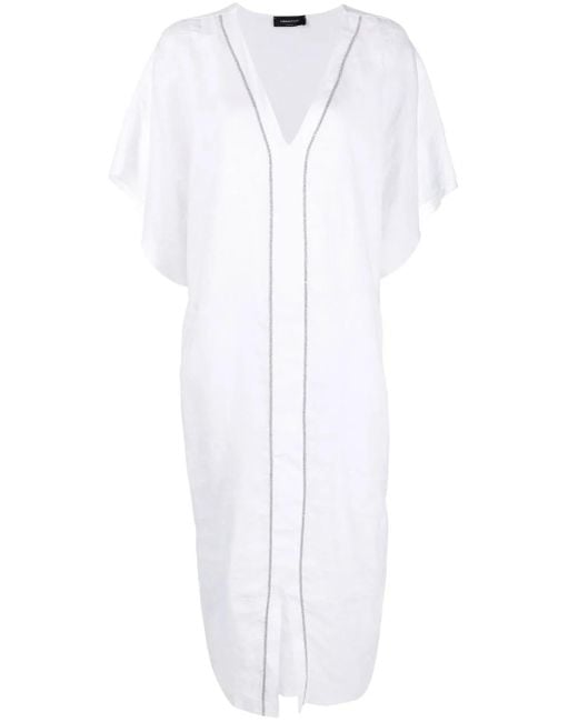 Fabiana Filippi White Linen Tunic Dress