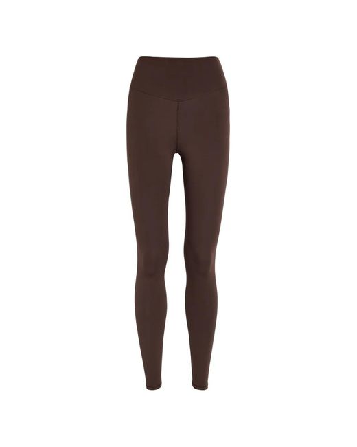 vuori Brown High-Waisted Leggings