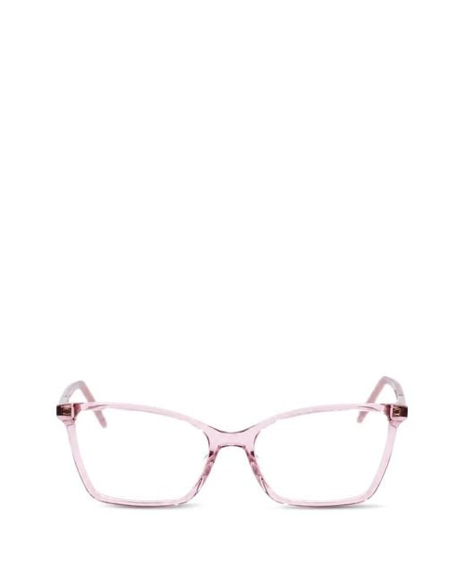 Marc Jacobs Natural Brille Mit Eckigem Gestell