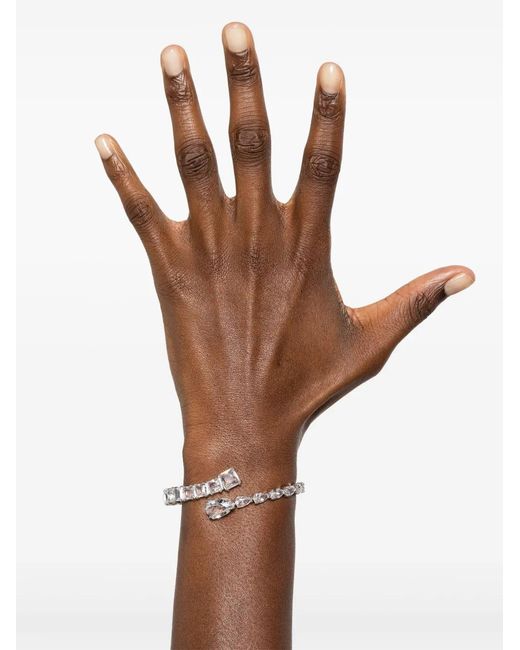 Swarovski White Matrix Cuff Bracelet